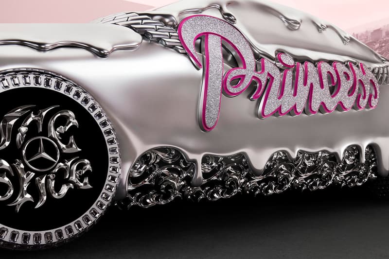 Ice Spice Turned the Mercedes-Benz CLA Into a Molten Chrome Princess-Mobile