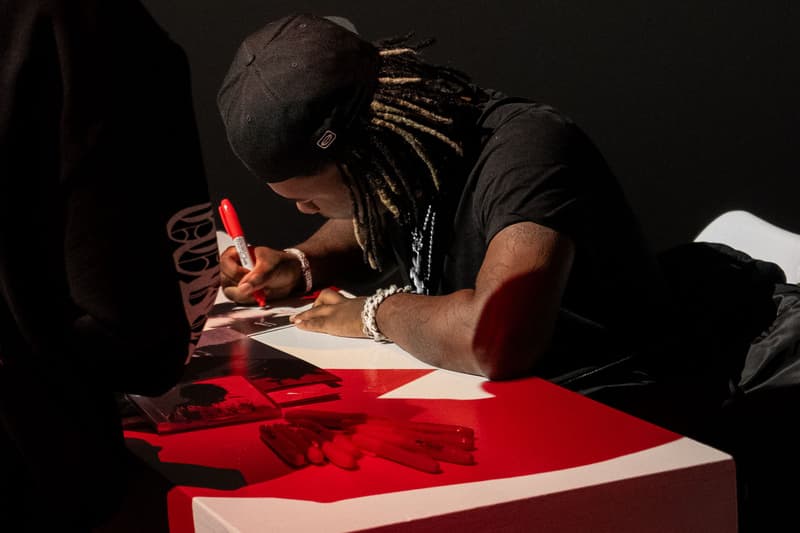 Closer Look: Ken Carson's Vinyl Signing  pop up release info a great new york city lume studios surprise last minute instagram
