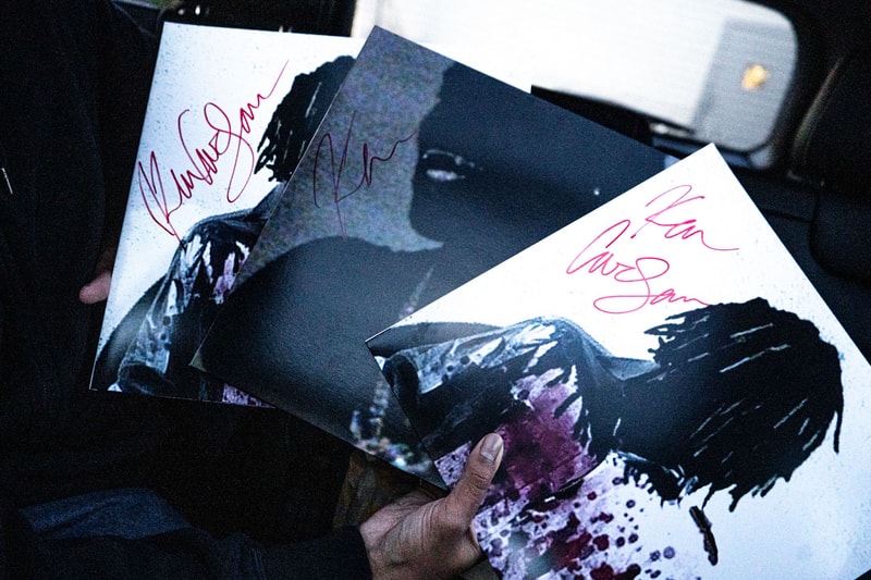 Closer Look: Ken Carson's Vinyl Signing  pop up release info a great new york city lume studios surprise last minute instagram