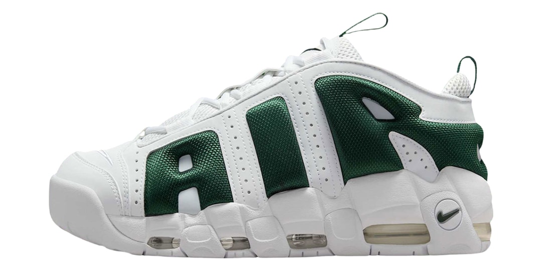 Official Look at the Nike Air More Uptempo Low "White/Green"