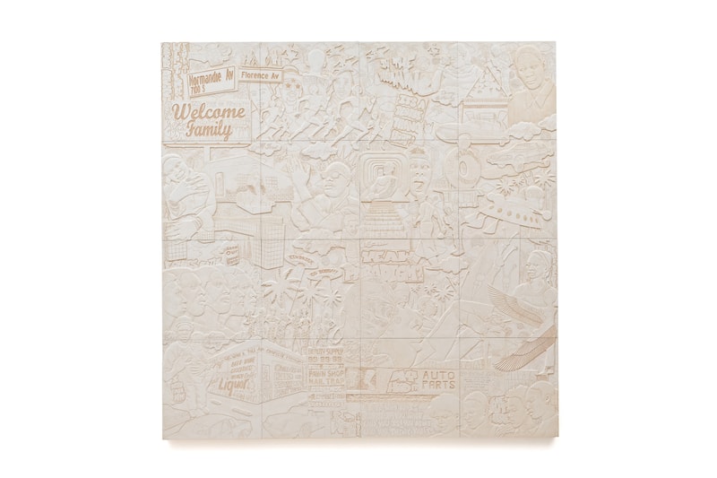 Lauren Halsey Curates 'resonance' at Anthony Gallery Chicago art art works group exhibition Diana Yesenia Alvarado  Michael Alvarez  Mario Ayala Sadie Barnette  Kevin Beasley Aya Brown Jordan Casteel Barrington Darius Delfin Finley Theaster Gates Sayre Gomez Alfonso Gonzalez Jr. Chase Hall Russell C. Hamilton Hugh Hayden Shaniqwa Jarvis Tony Lewis Eric N. Mack  Renell Medrano Jasmine Monsegue Pat Phillips Adee Roberson Esteban Raheem Abdul Raheem Samayoa Alake Shilling Martine Syms Mickalene Thomas Mr. Wash Jonas Wood Rikkí Wright