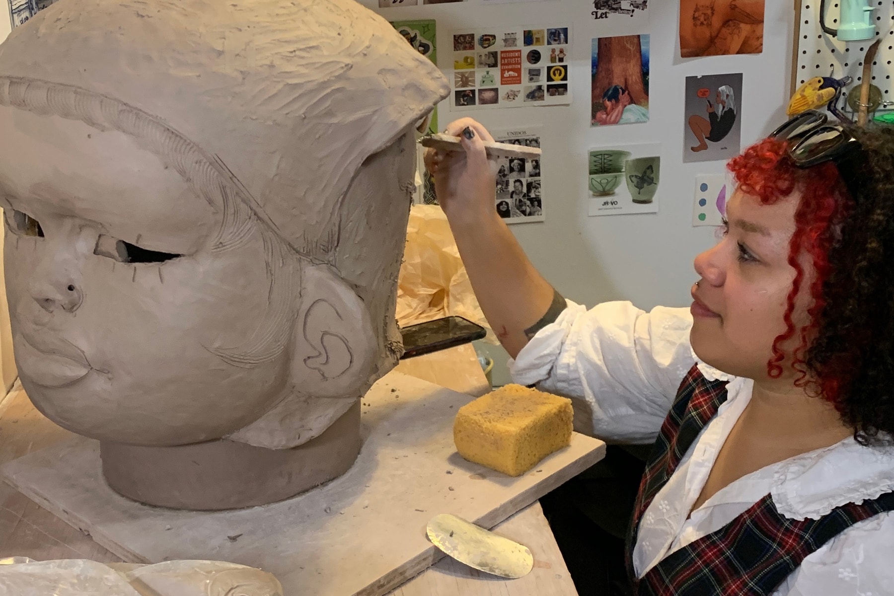 sydnie jiminez hypeart visits ceramics sculptures artists features contemporary art
