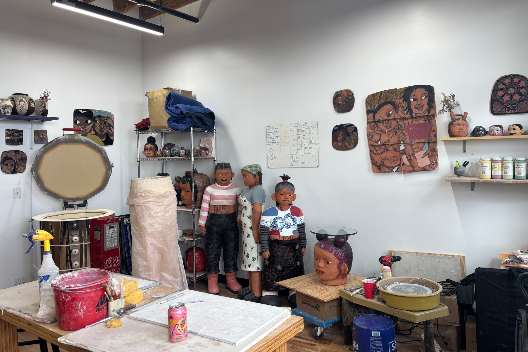 sydnie jiminez hypeart visits ceramics sculptures artists features contemporary art