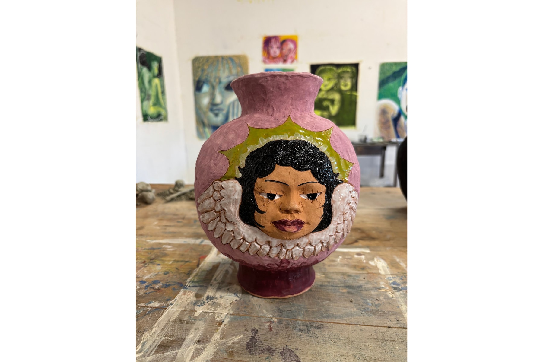 sydnie jiminez hypeart visits ceramics sculptures artists features contemporary art