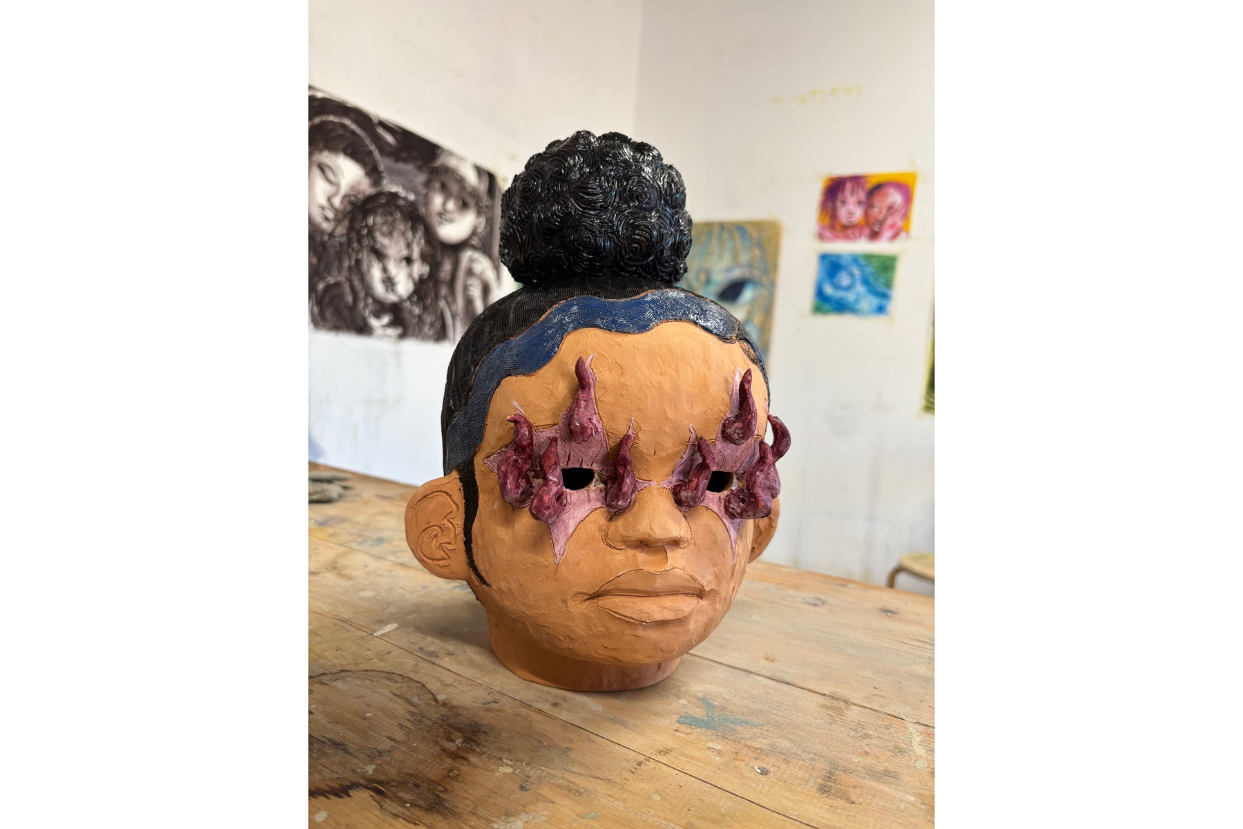 sydnie jiminez hypeart visits ceramics sculptures artists features contemporary art