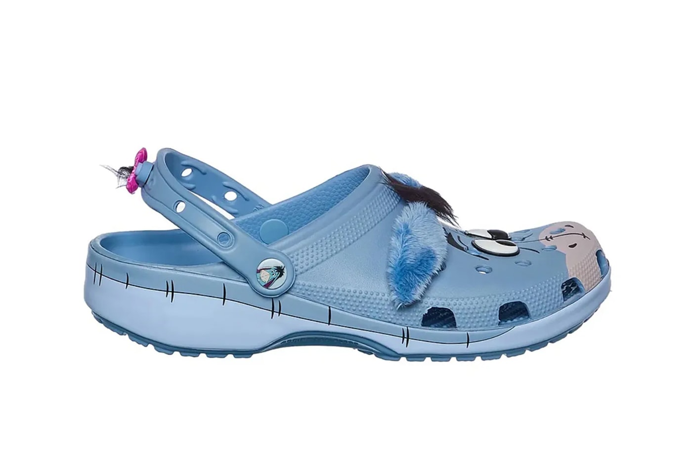 Crocs Unveils 'Winnie the Pooh' Collaboration with "Eeyore" Iteration blue 211094-90H nostalgic disney