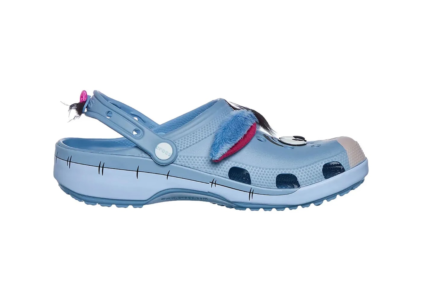 Crocs Unveils 'Winnie the Pooh' Collaboration with "Eeyore" Iteration blue 211094-90H nostalgic disney