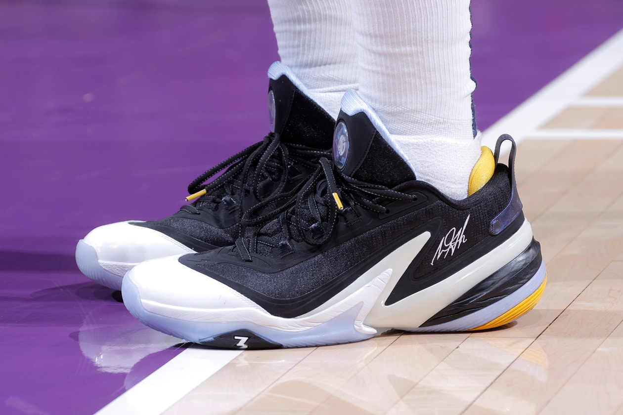 nba wnba signature sneaker list 2025 season Aaron Gordon - 361 AG 5 A’ja Wilson - Nike A’One Andrew Wiggins - Peak AW3 Anthony Edwards - adidas AE1 (2 teased) Austin Reaves - Rigorer AR2 Brandin Podziemski - Rigorer BP1 Breanna Stewart - PUMA Stewie 4 Damian Lillard - adidas Dame 9 (X teased) De’Aaron Fox - Under Armour Curry Fox 1 Devin Booker - Nike BOOK 1 Donovan Mitchell - adidas D.O.N. Issue #6 (7 teased) Giannis Antetokounmpo - Nike Zoom Freak 6 (7 teased) Ja Morant - Nike Ja 2 James Harden - adidas Harden Vol. 9 Jaylen Brown - 741 Performance Rover Jayson Tatum - Jordan Tatum 3 Jimmy Butler - Li-Ning JB3 Kawhi Leonard - New Balance KAWHI IV Kevin Durant - Nike KD 18 Klay Thompson - ANTA KT 10 Kyrie Irving - ANTA KAI 2 LaMelo Ball - PUMA MB.04 LeBron James - Nike LeBron 22 Luka Dončić - Jordan Luka 4 Nikola Jokić - 361 Joker 1 Sabrina Ionescu - Nike Sabrina 2 (3 spotted) Scoot Henderson - PUMA Scoot Zeros II Shai Gilgeous-Alexander - Converse SHAI 001 Spencer Dinwiddie - 361 DVD 3 Stephen Curry - Under Armour Curry 12 Sydney Colson - Creative Control Sydney Colson 1 Zion Williamson - Jordan Zion 4