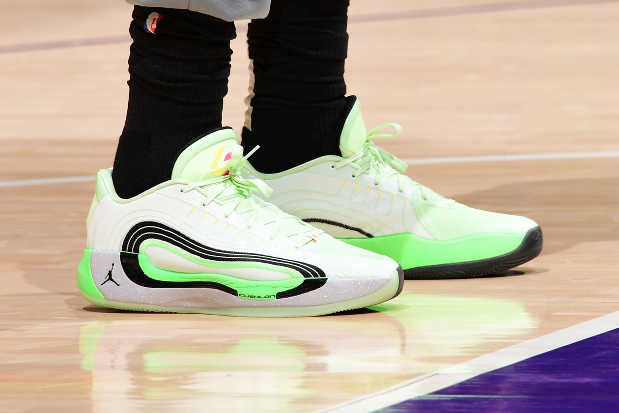 nba wnba signature sneaker list 2025 season Aaron Gordon - 361 AG 5 A’ja Wilson - Nike A’One Andrew Wiggins - Peak AW3 Anthony Edwards - adidas AE1 (2 teased) Austin Reaves - Rigorer AR2 Brandin Podziemski - Rigorer BP1 Breanna Stewart - PUMA Stewie 4 Damian Lillard - adidas Dame 9 (X teased) De’Aaron Fox - Under Armour Curry Fox 1 Devin Booker - Nike BOOK 1 Donovan Mitchell - adidas D.O.N. Issue #6 (7 teased) Giannis Antetokounmpo - Nike Zoom Freak 6 (7 teased) Ja Morant - Nike Ja 2 James Harden - adidas Harden Vol. 9 Jaylen Brown - 741 Performance Rover Jayson Tatum - Jordan Tatum 3 Jimmy Butler - Li-Ning JB3 Kawhi Leonard - New Balance KAWHI IV Kevin Durant - Nike KD 18 Klay Thompson - ANTA KT 10 Kyrie Irving - ANTA KAI 2 LaMelo Ball - PUMA MB.04 LeBron James - Nike LeBron 22 Luka Dončić - Jordan Luka 4 Nikola Jokić - 361 Joker 1 Sabrina Ionescu - Nike Sabrina 2 (3 spotted) Scoot Henderson - PUMA Scoot Zeros II Shai Gilgeous-Alexander - Converse SHAI 001 Spencer Dinwiddie - 361 DVD 3 Stephen Curry - Under Armour Curry 12 Sydney Colson - Creative Control Sydney Colson 1 Zion Williamson - Jordan Zion 4