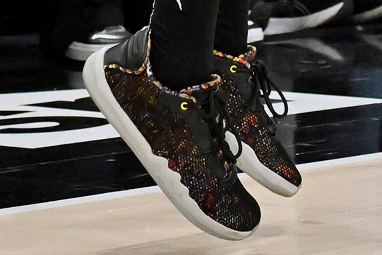 nba wnba signature sneaker list 2025 season Aaron Gordon - 361 AG 5 A’ja Wilson - Nike A’One Andrew Wiggins - Peak AW3 Anthony Edwards - adidas AE1 (2 teased) Austin Reaves - Rigorer AR2 Brandin Podziemski - Rigorer BP1 Breanna Stewart - PUMA Stewie 4 Damian Lillard - adidas Dame 9 (X teased) De’Aaron Fox - Under Armour Curry Fox 1 Devin Booker - Nike BOOK 1 Donovan Mitchell - adidas D.O.N. Issue #6 (7 teased) Giannis Antetokounmpo - Nike Zoom Freak 6 (7 teased) Ja Morant - Nike Ja 2 James Harden - adidas Harden Vol. 9 Jaylen Brown - 741 Performance Rover Jayson Tatum - Jordan Tatum 3 Jimmy Butler - Li-Ning JB3 Kawhi Leonard - New Balance KAWHI IV Kevin Durant - Nike KD 18 Klay Thompson - ANTA KT 10 Kyrie Irving - ANTA KAI 2 LaMelo Ball - PUMA MB.04 LeBron James - Nike LeBron 22 Luka Dončić - Jordan Luka 4 Nikola Jokić - 361 Joker 1 Sabrina Ionescu - Nike Sabrina 2 (3 spotted) Scoot Henderson - PUMA Scoot Zeros II Shai Gilgeous-Alexander - Converse SHAI 001 Spencer Dinwiddie - 361 DVD 3 Stephen Curry - Under Armour Curry 12 Sydney Colson - Creative Control Sydney Colson 1 Zion Williamson - Jordan Zion 4