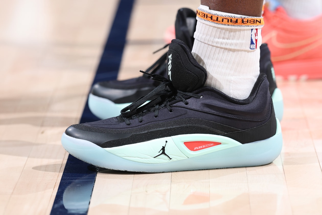 nba wnba signature sneaker list 2025 season Aaron Gordon - 361 AG 5 A’ja Wilson - Nike A’One Andrew Wiggins - Peak AW3 Anthony Edwards - adidas AE1 (2 teased) Austin Reaves - Rigorer AR2 Brandin Podziemski - Rigorer BP1 Breanna Stewart - PUMA Stewie 4 Damian Lillard - adidas Dame 9 (X teased) De’Aaron Fox - Under Armour Curry Fox 1 Devin Booker - Nike BOOK 1 Donovan Mitchell - adidas D.O.N. Issue #6 (7 teased) Giannis Antetokounmpo - Nike Zoom Freak 6 (7 teased) Ja Morant - Nike Ja 2 James Harden - adidas Harden Vol. 9 Jaylen Brown - 741 Performance Rover Jayson Tatum - Jordan Tatum 3 Jimmy Butler - Li-Ning JB3 Kawhi Leonard - New Balance KAWHI IV Kevin Durant - Nike KD 18 Klay Thompson - ANTA KT 10 Kyrie Irving - ANTA KAI 2 LaMelo Ball - PUMA MB.04 LeBron James - Nike LeBron 22 Luka Dončić - Jordan Luka 4 Nikola Jokić - 361 Joker 1 Sabrina Ionescu - Nike Sabrina 2 (3 spotted) Scoot Henderson - PUMA Scoot Zeros II Shai Gilgeous-Alexander - Converse SHAI 001 Spencer Dinwiddie - 361 DVD 3 Stephen Curry - Under Armour Curry 12 Sydney Colson - Creative Control Sydney Colson 1 Zion Williamson - Jordan Zion 4