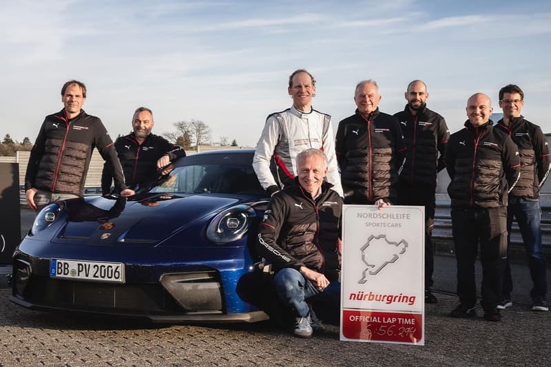 Porsche 911 GT3 Nurburgring Manual Record Info