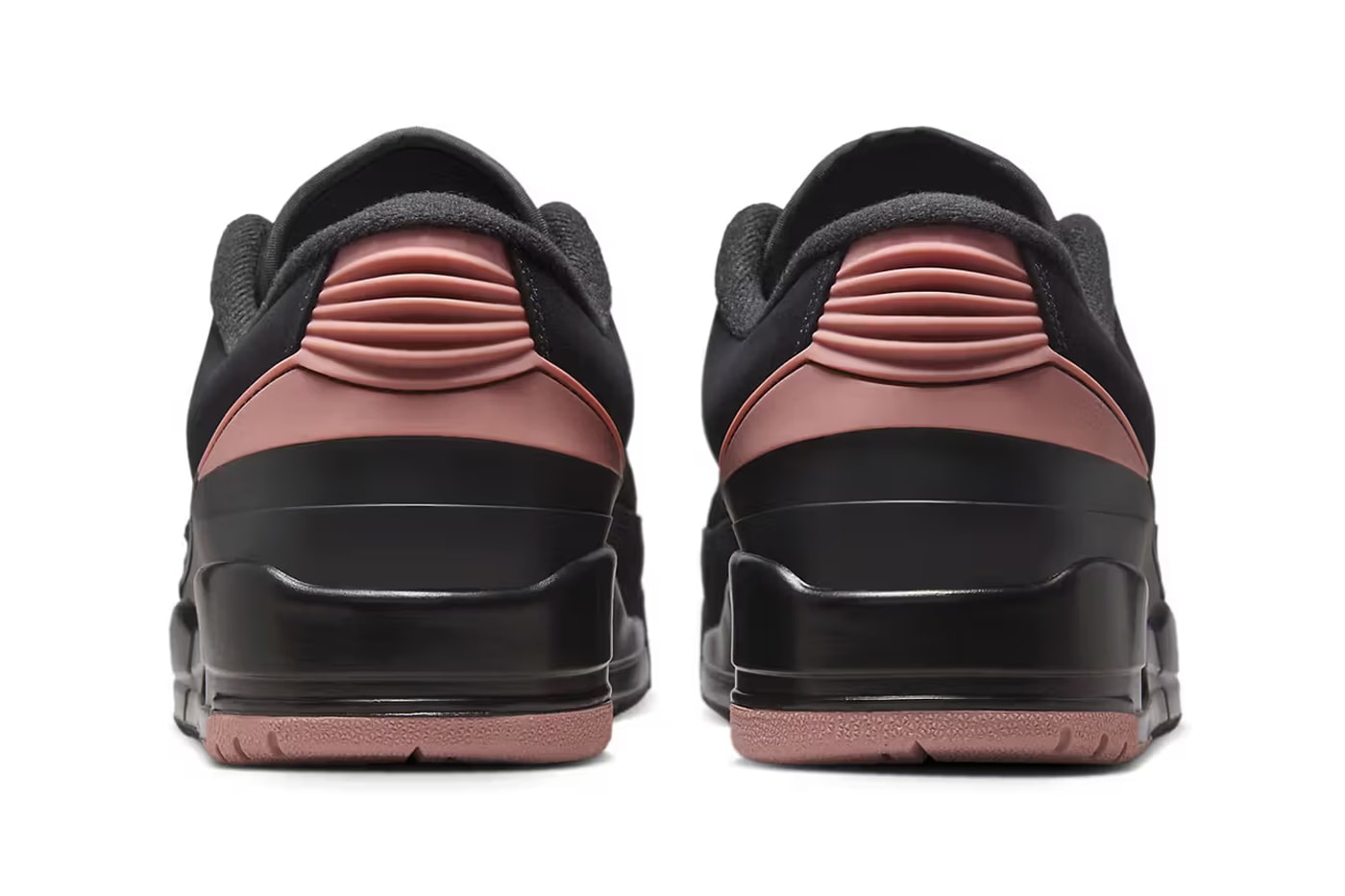 Air Jordan 2/3 "Black/Rust Pink" Release Info FD0383-003 jordan brand black pink 23 suede nubuck sleek black