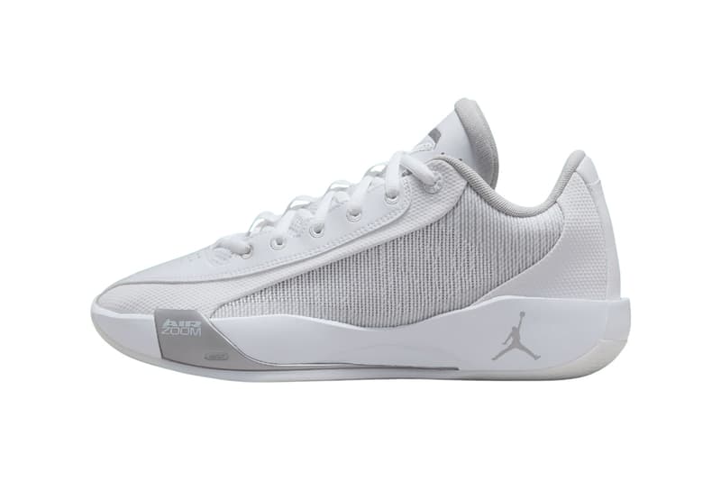Jordan Luka .77 Gets Crisp in "Back to School" Edition michael jordan brand luka doncic los angeles lakers dallas mavericks HF0806-100 white/grey