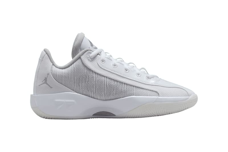 Jordan Luka .77 Gets Crisp in "Back to School" Edition michael jordan brand luka doncic los angeles lakers dallas mavericks HF0806-100 white/grey