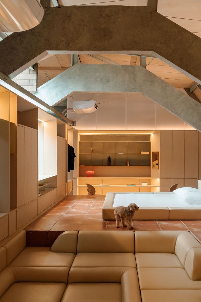 RAD+ar Garden House Attic Renovation Conversation Pit