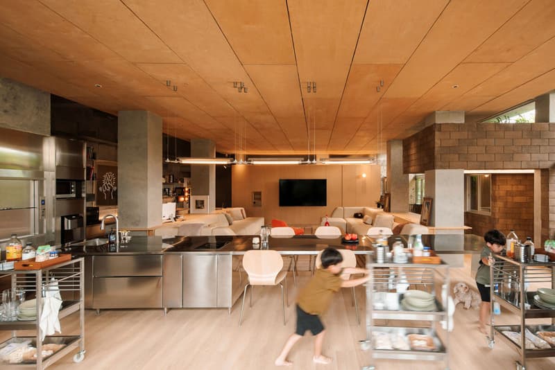 RAD+ar Garden House Attic Renovation Conversation Pit