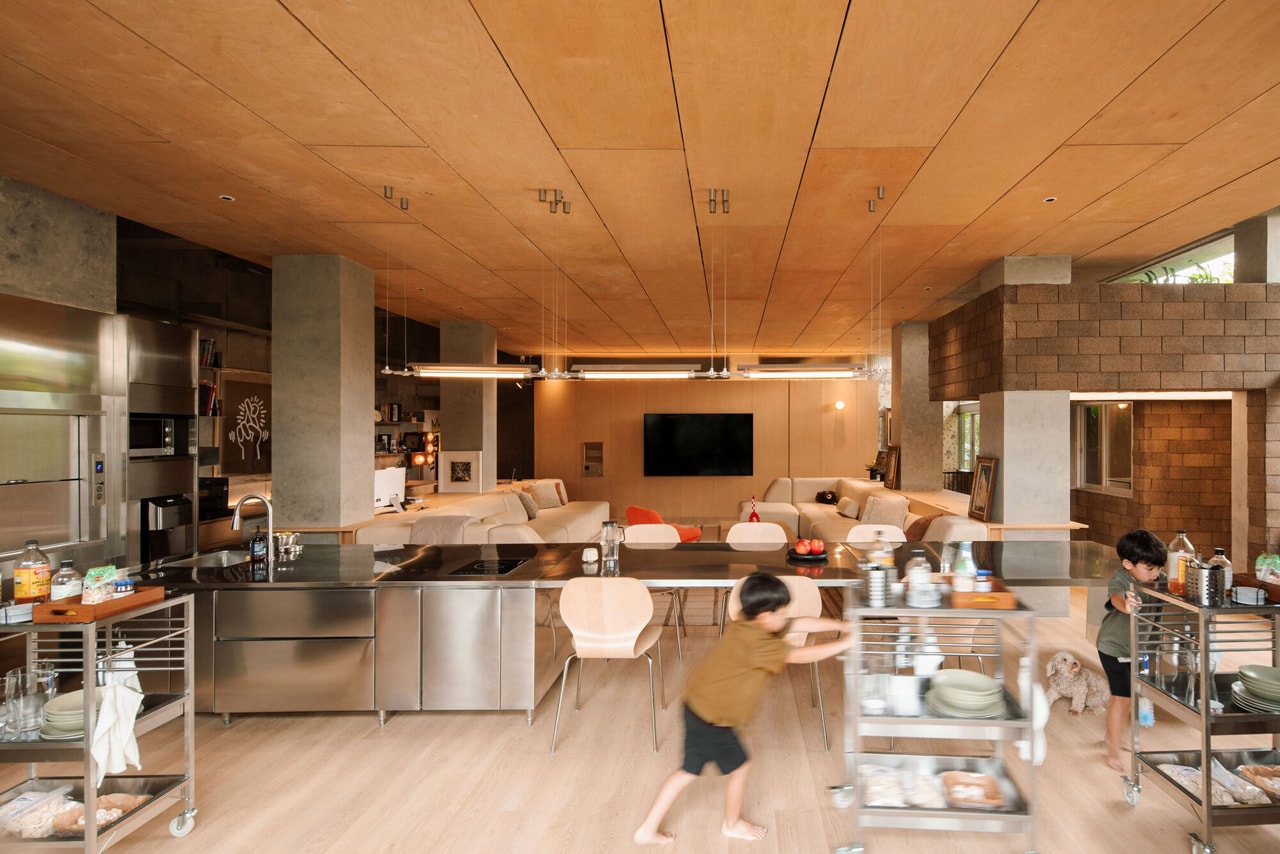 RAD+ar Garden House Attic Renovation Conversation Pit