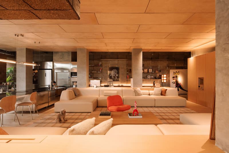 RAD+ar Garden House Attic Renovation Conversation Pit