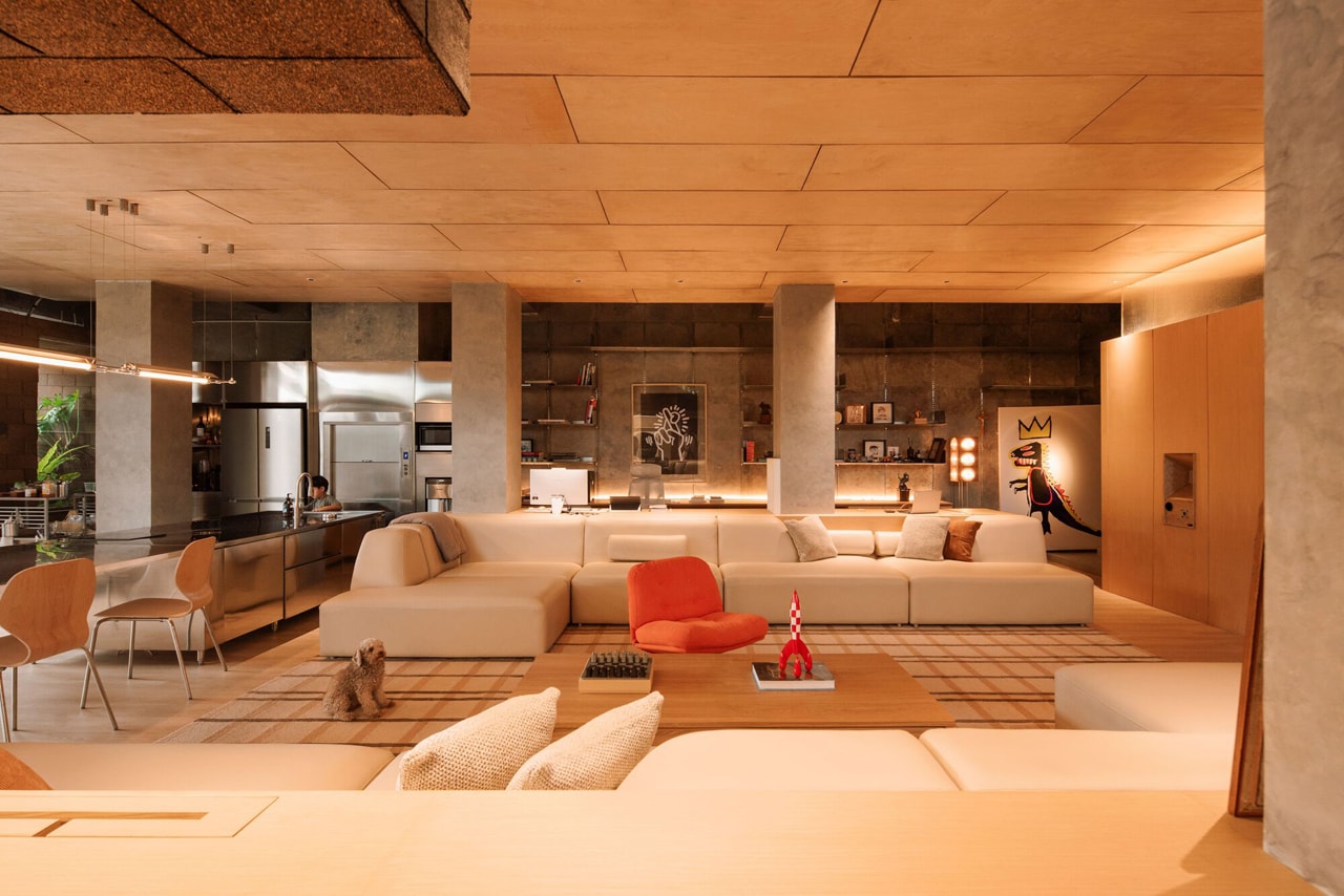 RAD+ar Garden House Attic Renovation Conversation Pit
