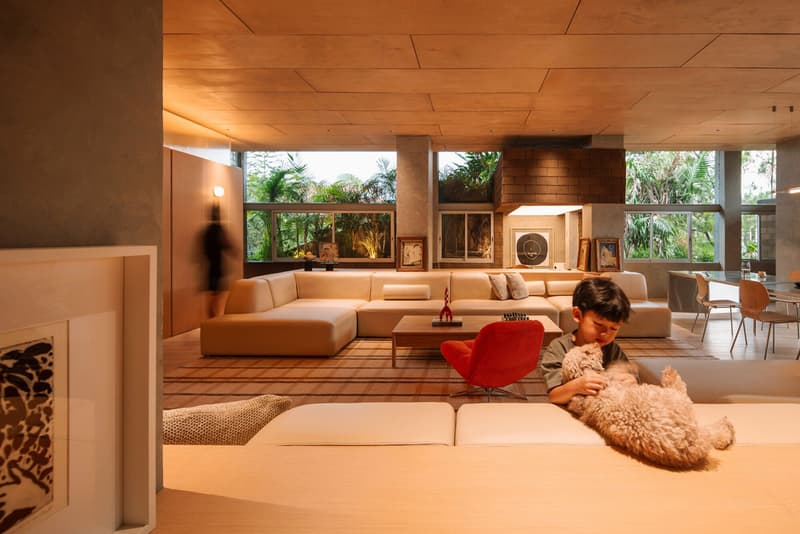 RAD+ar Garden House Attic Renovation Conversation Pit