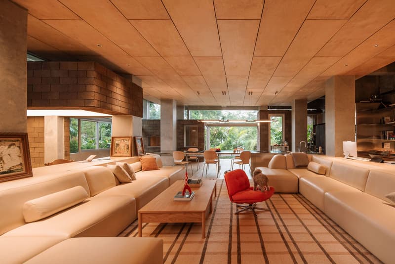 RAD+ar Garden House Attic Renovation Conversation Pit