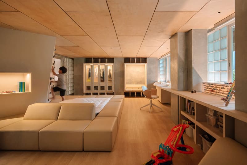 RAD+ar Garden House Attic Renovation Conversation Pit