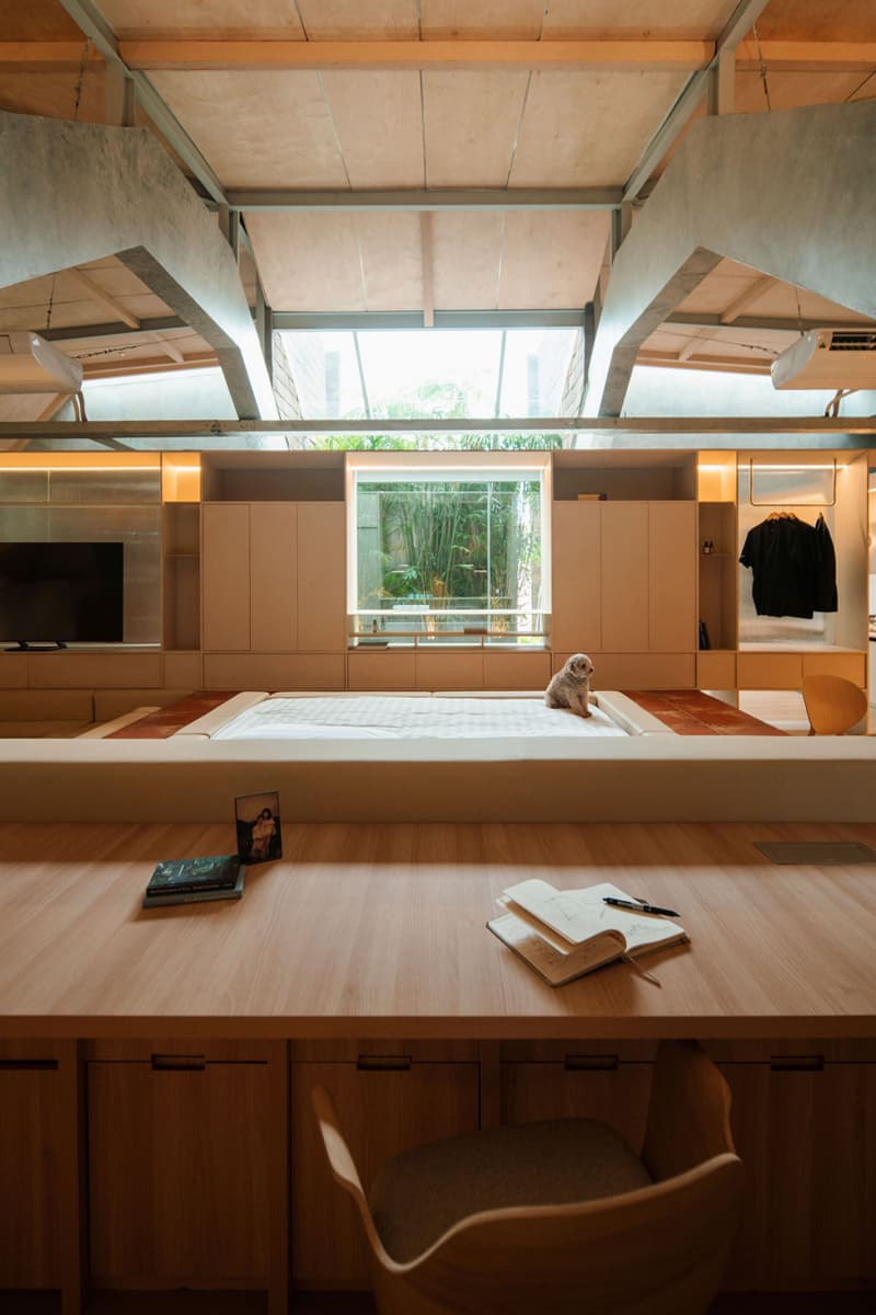 RAD+ar Garden House Attic Renovation Conversation Pit