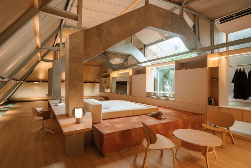 RAD+ar Garden House Attic Renovation Conversation Pit