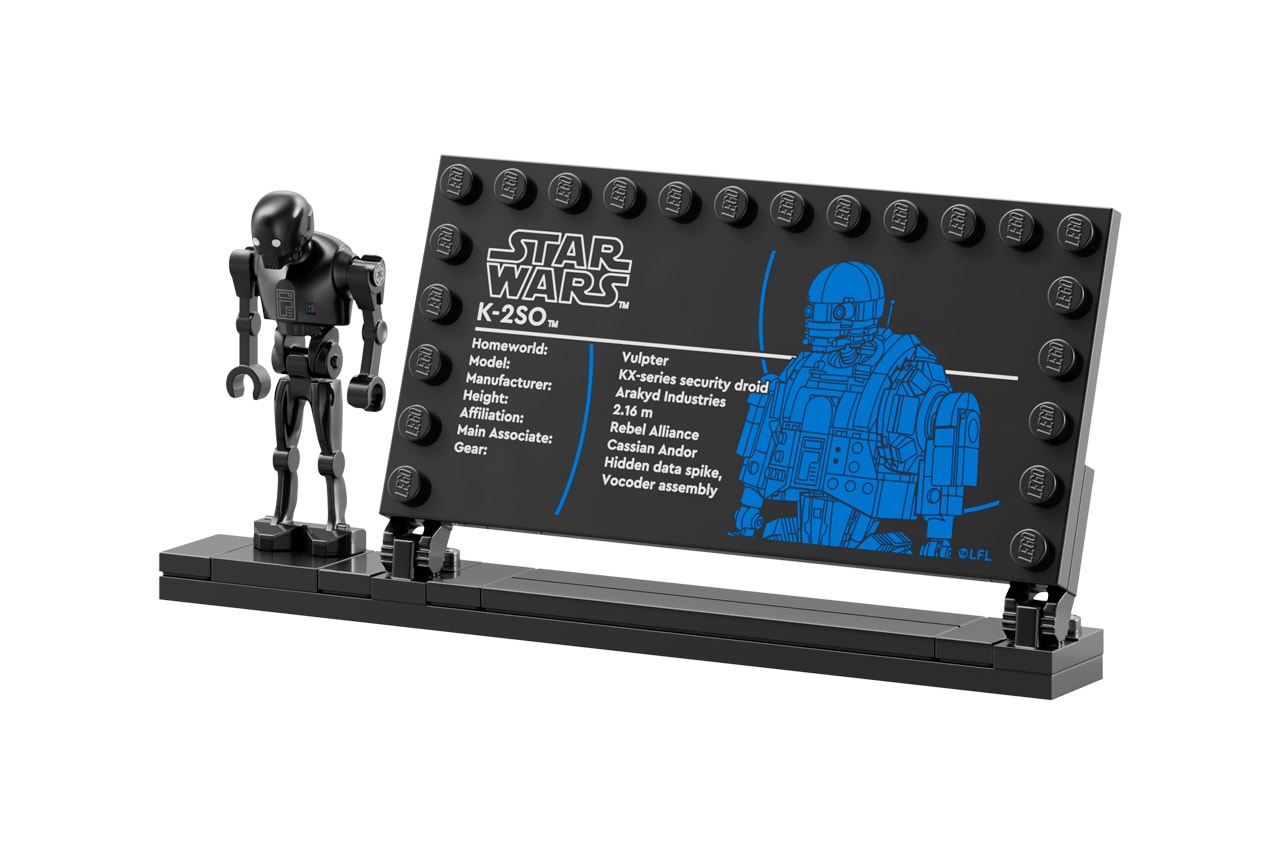 LEGO Star Wars K-2SO Security Droid Release Interview date store list info pics Peter Carmichael Alan Tudyk