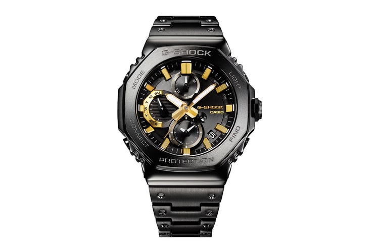 G-SHOCK GMC-B2100zE-1A Features a Black and Gold-Tone Appearance