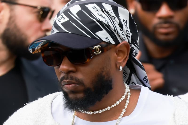 Kendrick Lamar Is Chanel's Newest Brand Ambassador squabble up not like us sza tour rapper compton drake beef luxury fashion show eyewear