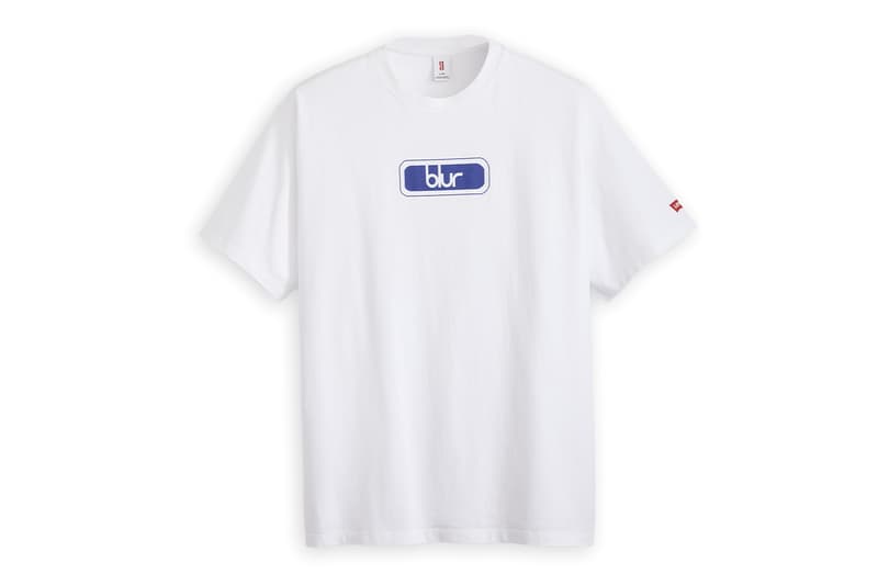 Levi's Unveils New blur Band Tee Collection england uk british cultural life 