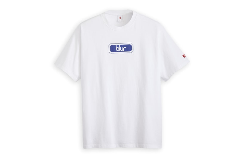 Levi's Unveils New blur Band Tee Collection england uk british cultural life 