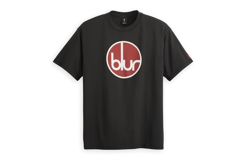 Levi's Unveils New blur Band Tee Collection england uk british cultural life 