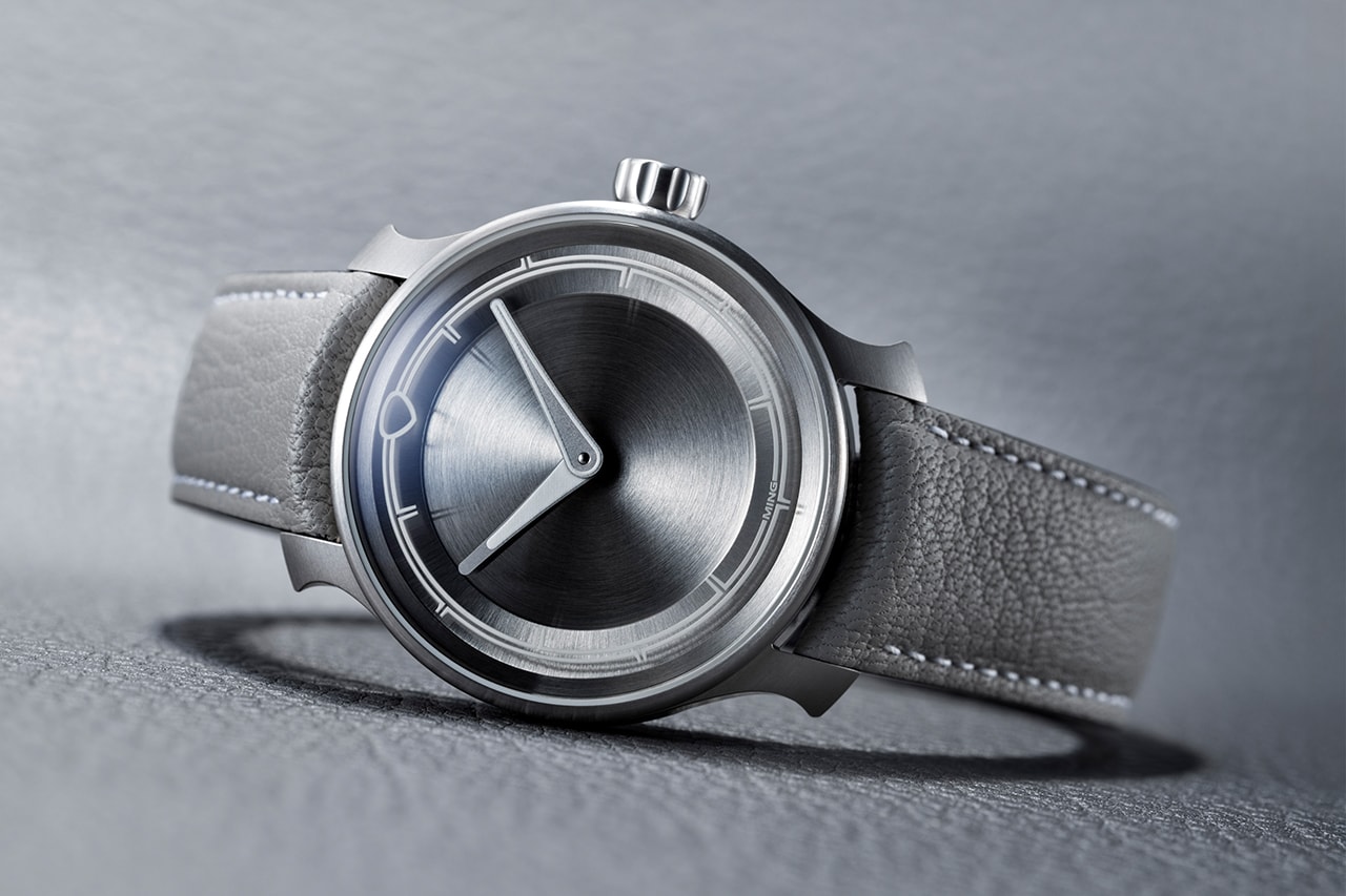MING 37.02 Ghost limited edition Release Info Grade 2 titanium Super-LumiNova X1 Sellita SW300