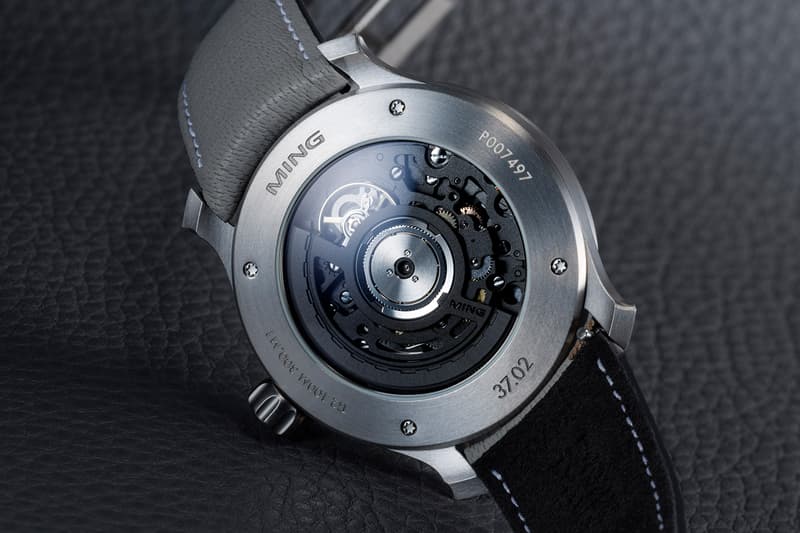 MING 37.02 Ghost limited edition Release Info Grade 2 titanium Super-LumiNova X1 Sellita SW300