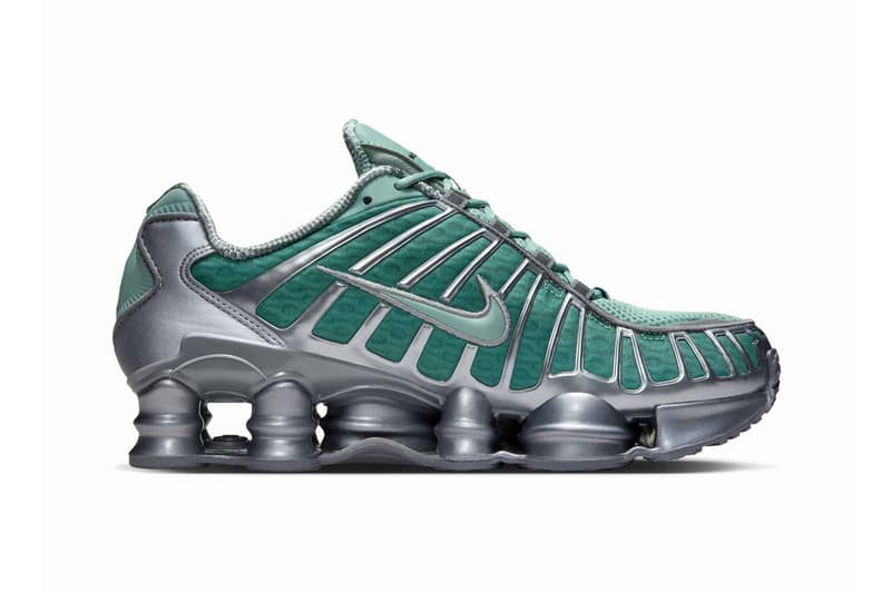 Nike Shox TL “Cannon” AR3566-007 Release Info mesh Swoosh TPU cage overlays Shox columns