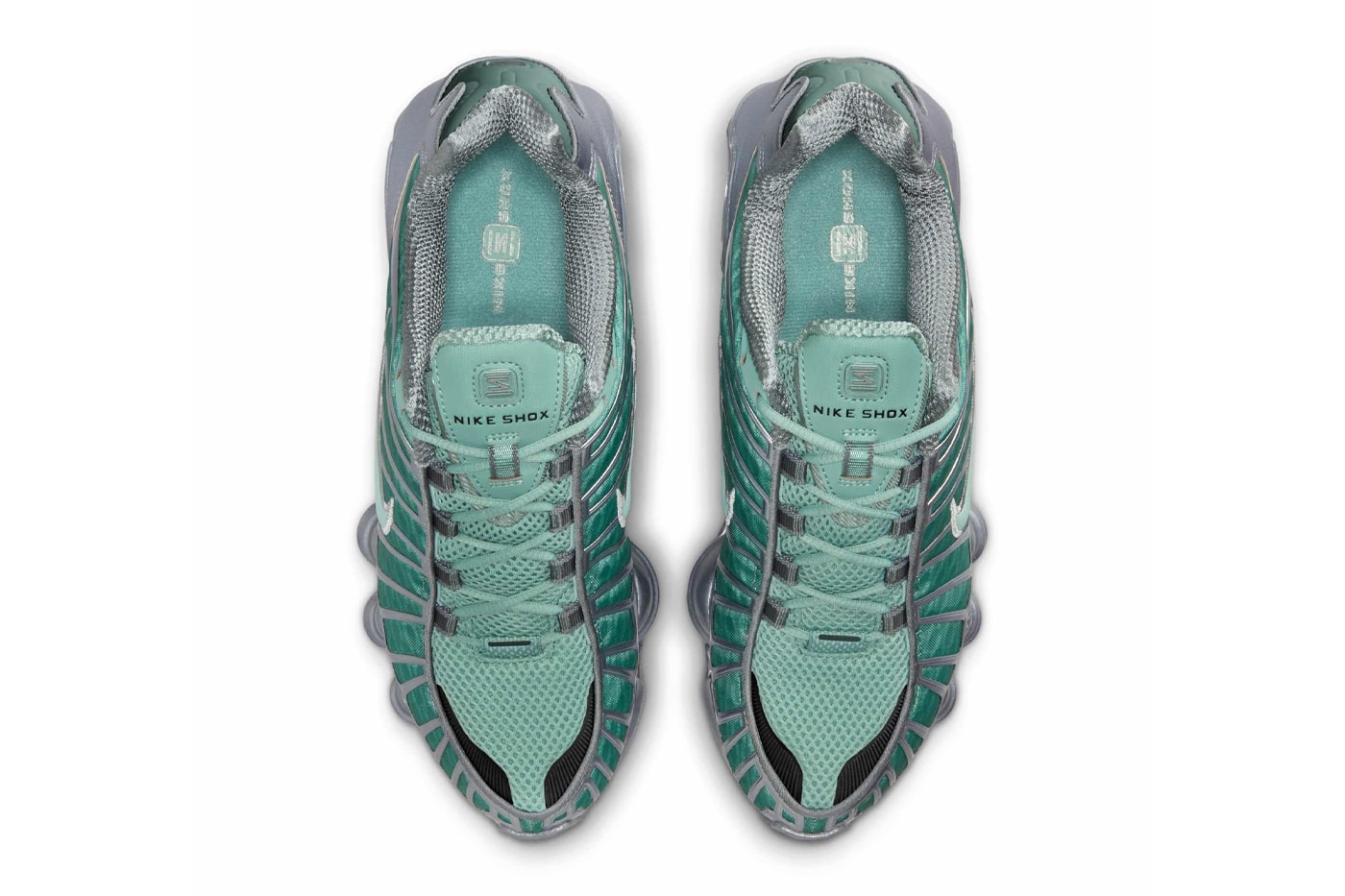 Nike Shox TL “Cannon” AR3566-007 Release Info mesh Swoosh TPU cage overlays Shox columns