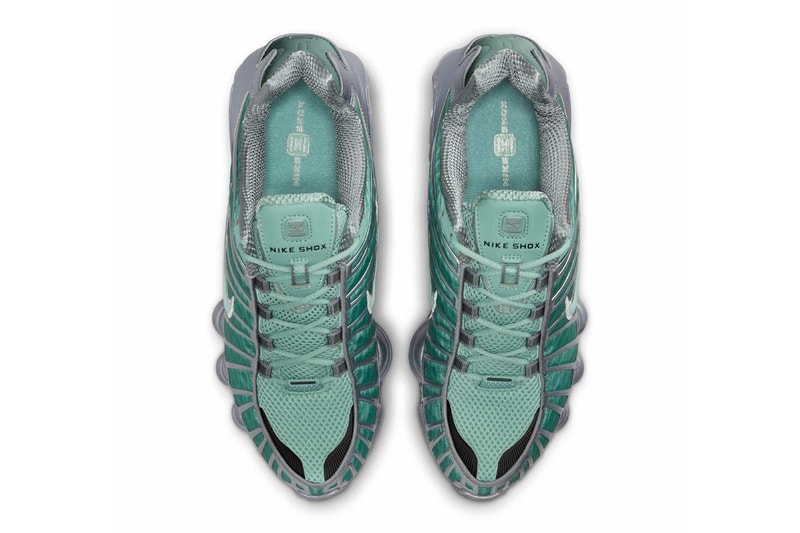 Nike Shox TL “Cannon” AR3566-007 Release Info mesh Swoosh TPU cage overlays Shox columns