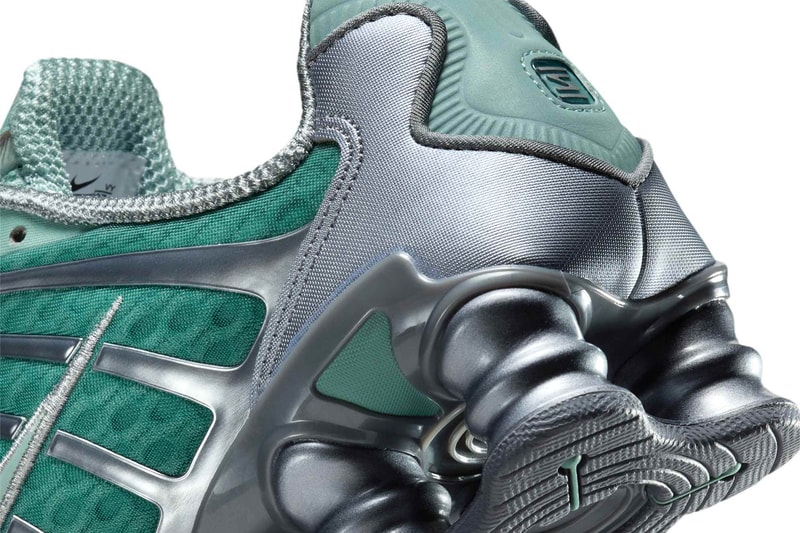 Nike Shox TL “Cannon” AR3566-007 Release Info mesh Swoosh TPU cage overlays Shox columns