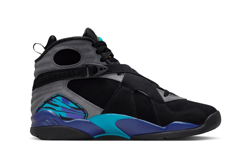 Air Jordan 8 "Aqua" To Make a Comeback Next Summer 2025 re-release Black/True Red-Iron Grey-Bright Concord-Aquatone Black/True Red-Iron Grey-Bright Concord-Aquatone jordan Brand jumpman tri-tone