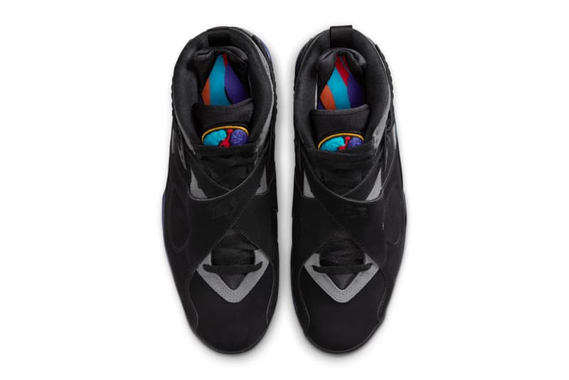 Air Jordan 8 "Aqua" To Make a Comeback Next Summer 2025 re-release Black/True Red-Iron Grey-Bright Concord-Aquatone Black/True Red-Iron Grey-Bright Concord-Aquatone jordan Brand jumpman tri-tone