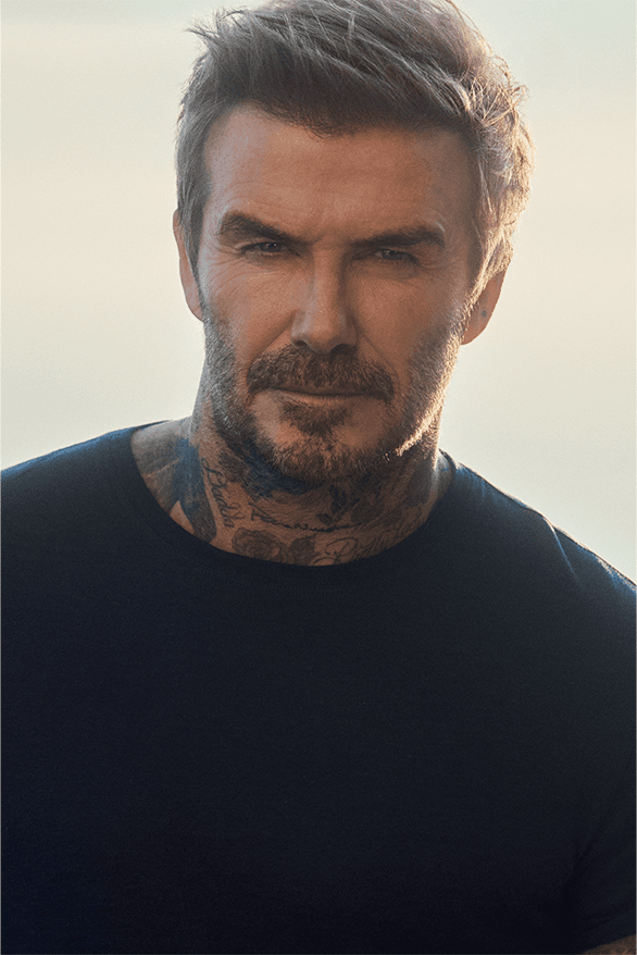 BOSS Collection David Beckham collaboration menswear campaign