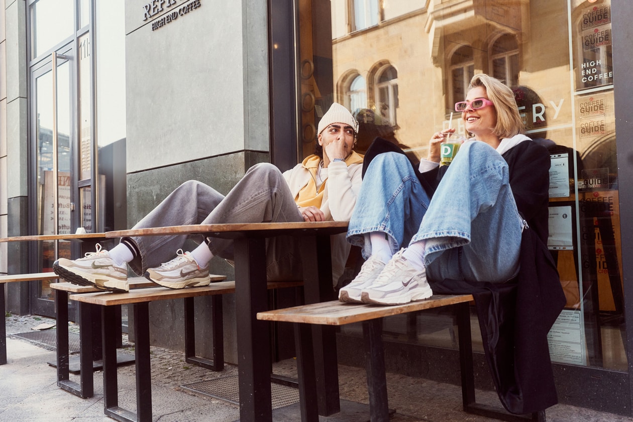 Deichmann nike v5 rnr sneaker campaign expect the unexpected berlin BRKN Laura Wittek y2k 