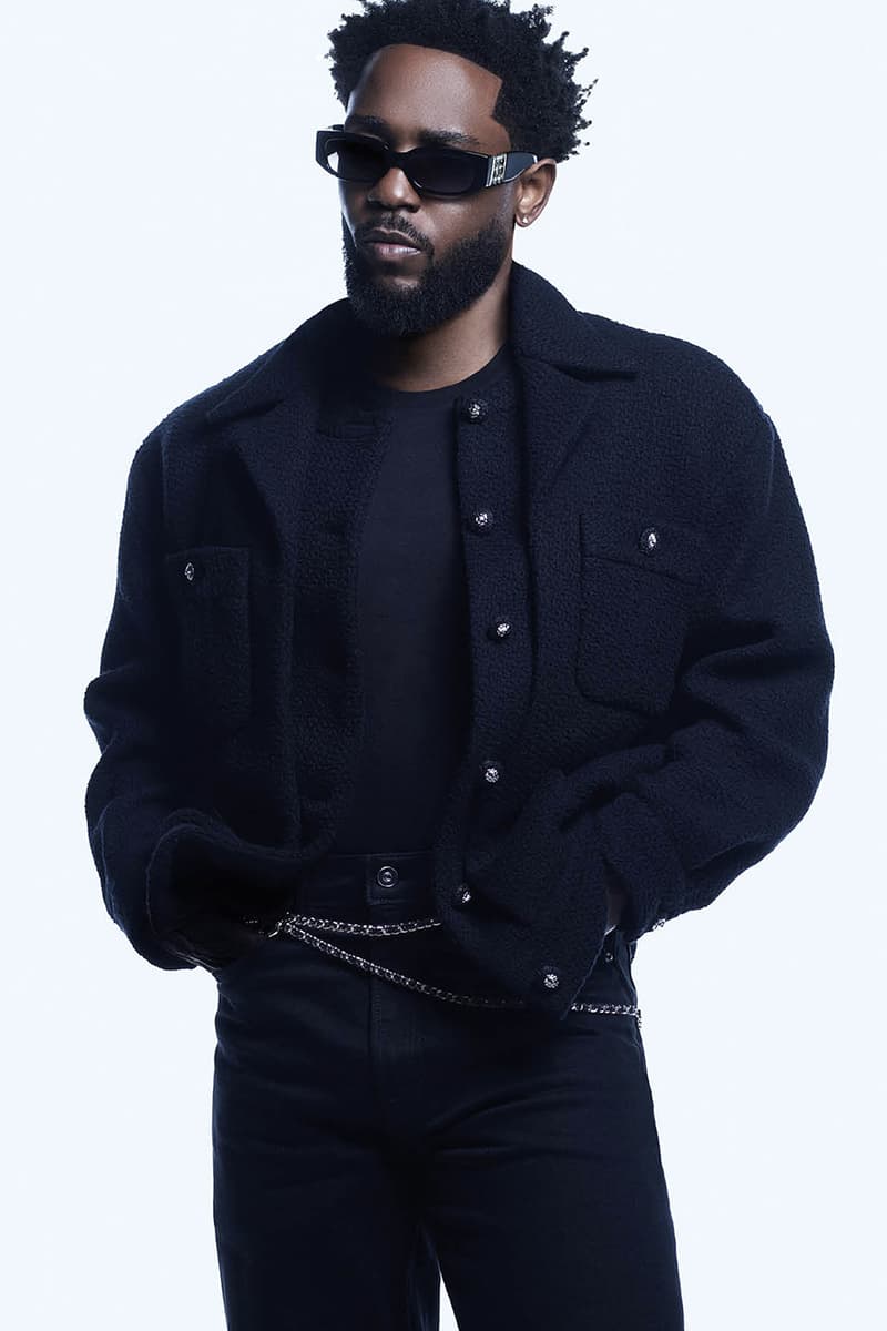 Kendrick Lamar Leads Chanel's SS25 Eyewear Campaign lupita nyongo margaret qualley nana komatsu sunglasses not like us beef drake rapper grammy pulitzer