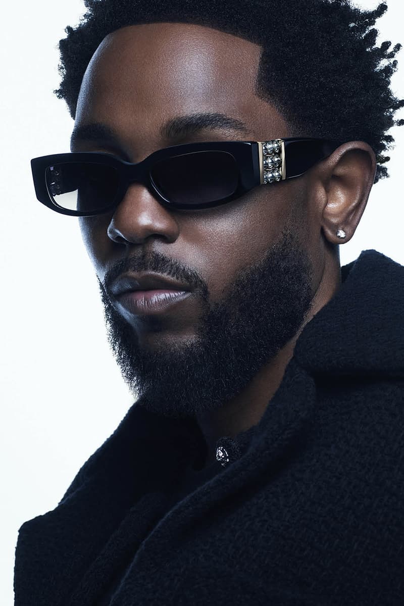 Kendrick Lamar Leads Chanel's SS25 Eyewear Campaign lupita nyongo margaret qualley nana komatsu sunglasses not like us beef drake rapper grammy pulitzer