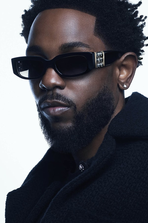 Kendrick Lamar Leads Chanel's SS25 Eyewear Campaign lupita nyongo margaret qualley nana komatsu sunglasses not like us beef drake rapper grammy pulitzer