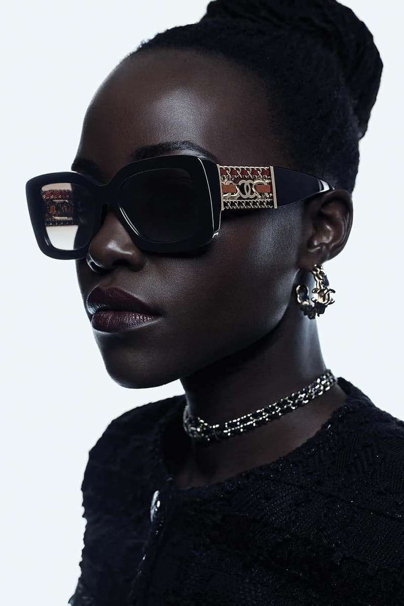 Kendrick Lamar Leads Chanel's SS25 Eyewear Campaign lupita nyongo margaret qualley nana komatsu sunglasses not like us beef drake rapper grammy pulitzer