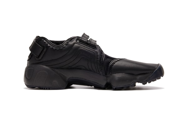 Nike Air Rift “Buckle Strap” "Black"IB8881-001 Cherry Blossom Charm Release Info 